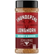 Fire & Smoke Society Thundering Longhorn Steak Seasoning, 12.5 oz Mixed Spices & Seasonings