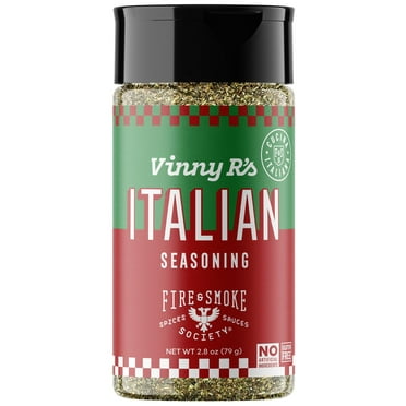 Fire & Smoke Society Vinny R's Italian Seasoning, 2.8 Ounce Mixed Spices & Seasonings