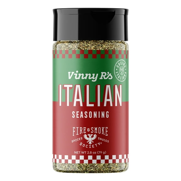 Fire & Smoke Society Vinny R's Italian Seasoning, 2.8 Ounce Mixed Spices & Seasonings