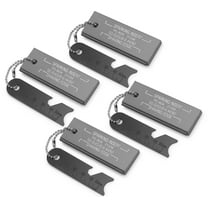 Fire Starter Magnesium Flint Tools Waterproof Emergency Matches, 4 Pack