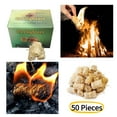Fire Starters for Campfires, Grill, BBQ, Fireplace, Wood stove