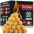 Fire Starters for Indoor Fireplace Campfires Wood Stove Grill Charcoal
