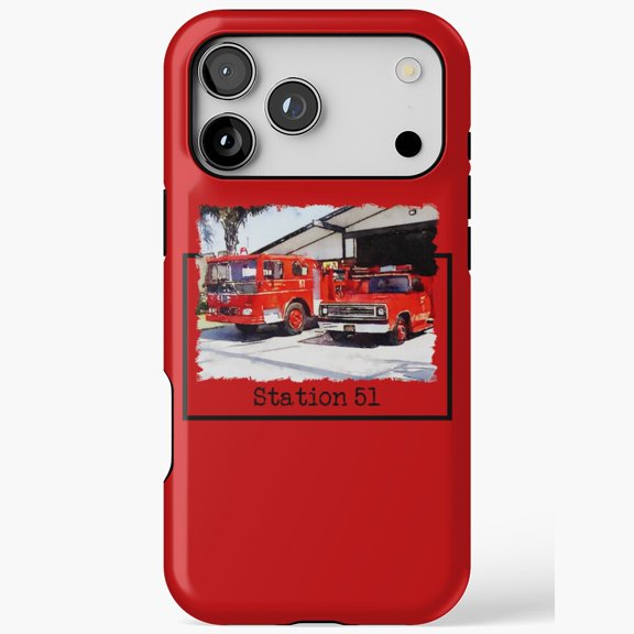 Fire Station Fifty One Emergency TV Show iPhone Case 17 to 11 Pro Max