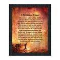 thumbnail image 1 of Fire Station Firefighter Gifts for Men and Women, Fire Academy Graduation Gift, Fire Fighter Gifts or Firehouse Decor, A Fireman's Prayer Framed Wall Art for Home, 2107, 1 of 1