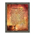 thumbnail image 1 of Fire Station Firefighter Gifts for Men and Women, Fire Academy Graduation Gift, Fire Fighter Gifts or Firehouse Decor, A Fireman's Prayer Framed Wall Art for Home, 2107, 1 of 1