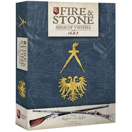 Fire & Stone: Siege of Vienna 1683 - Historical Board Game, Capstone Games, Ages 14+, 2 Players, 60 Min