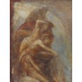thumbnail image 1 of Fire, Study for the Carlton House Terrace Fresco, The Elements Poster Print by George Frederic Watts (18 x 24), 1 of 1