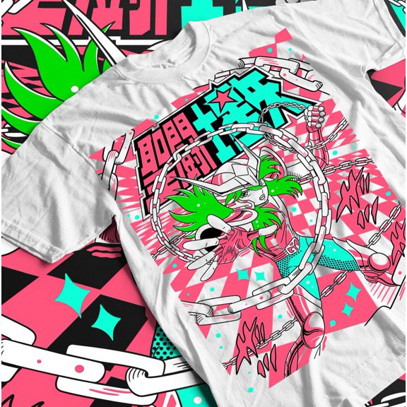 Fire Style / Streetwear / Japan Style / Unisex / 100% CottonDragon