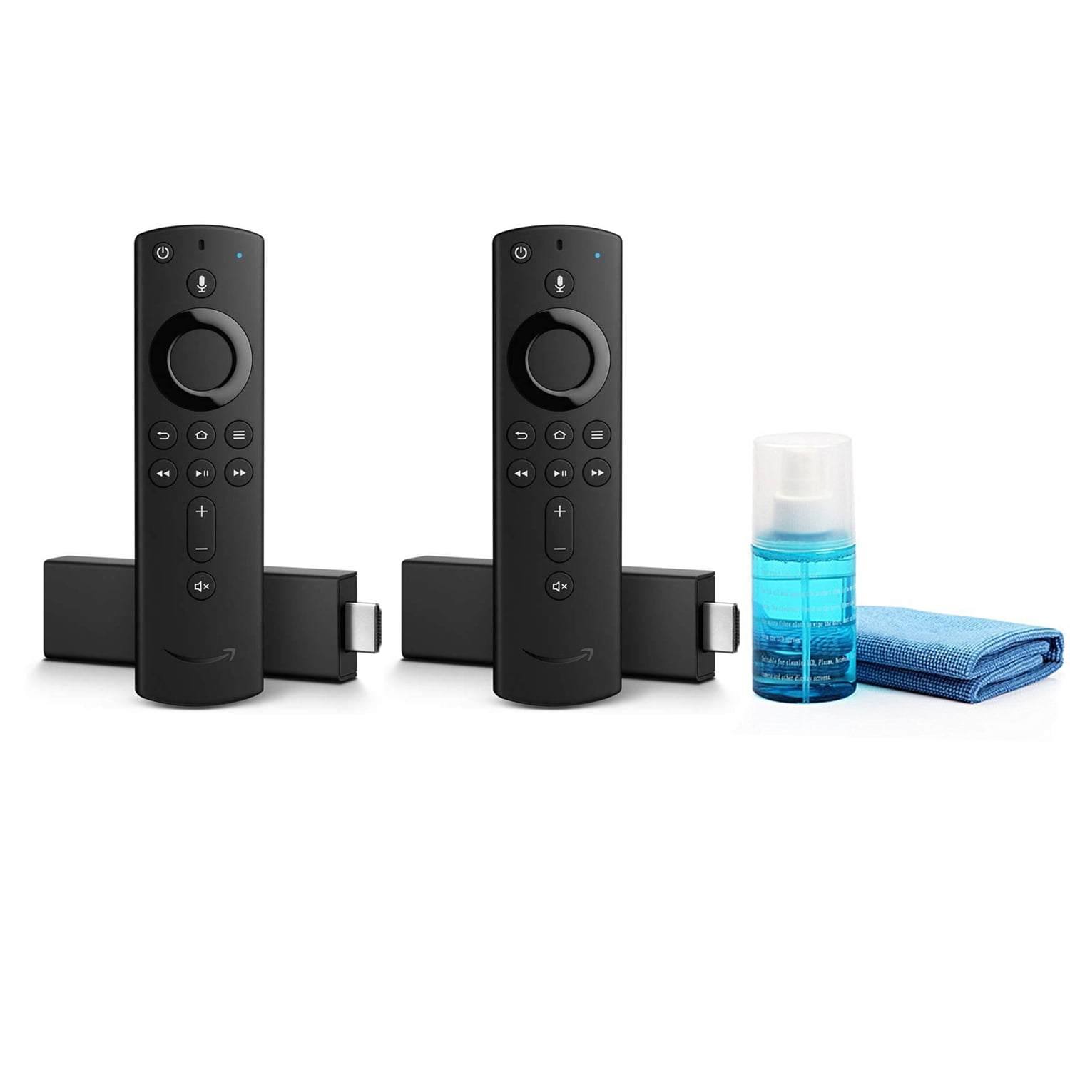 Fire TV Stick 4K streaming device with Alexa built in, Alexa Voice Remote  (2 Pack) 