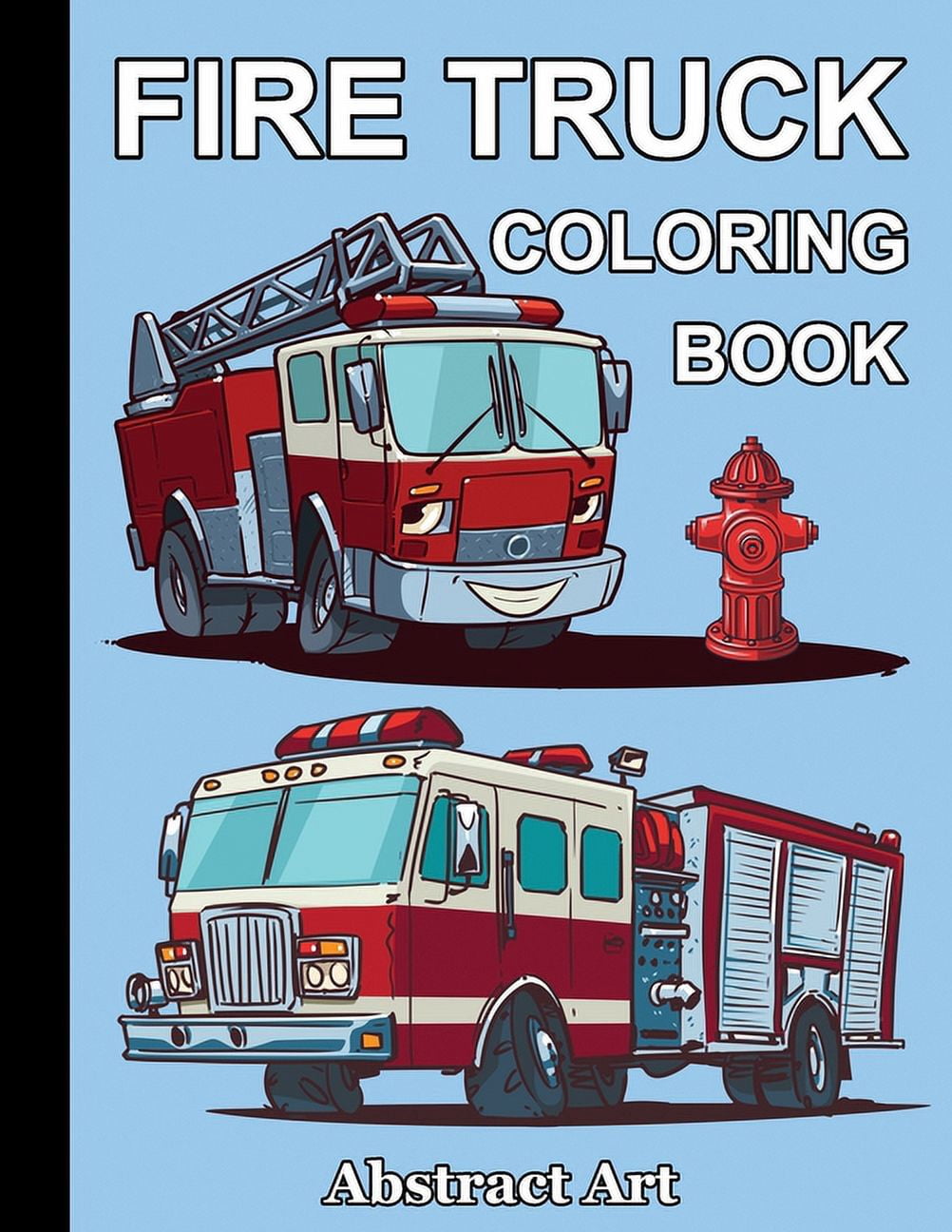 Fire Truck Coloring Book: Firefighter Vehicles and Equipment for ...