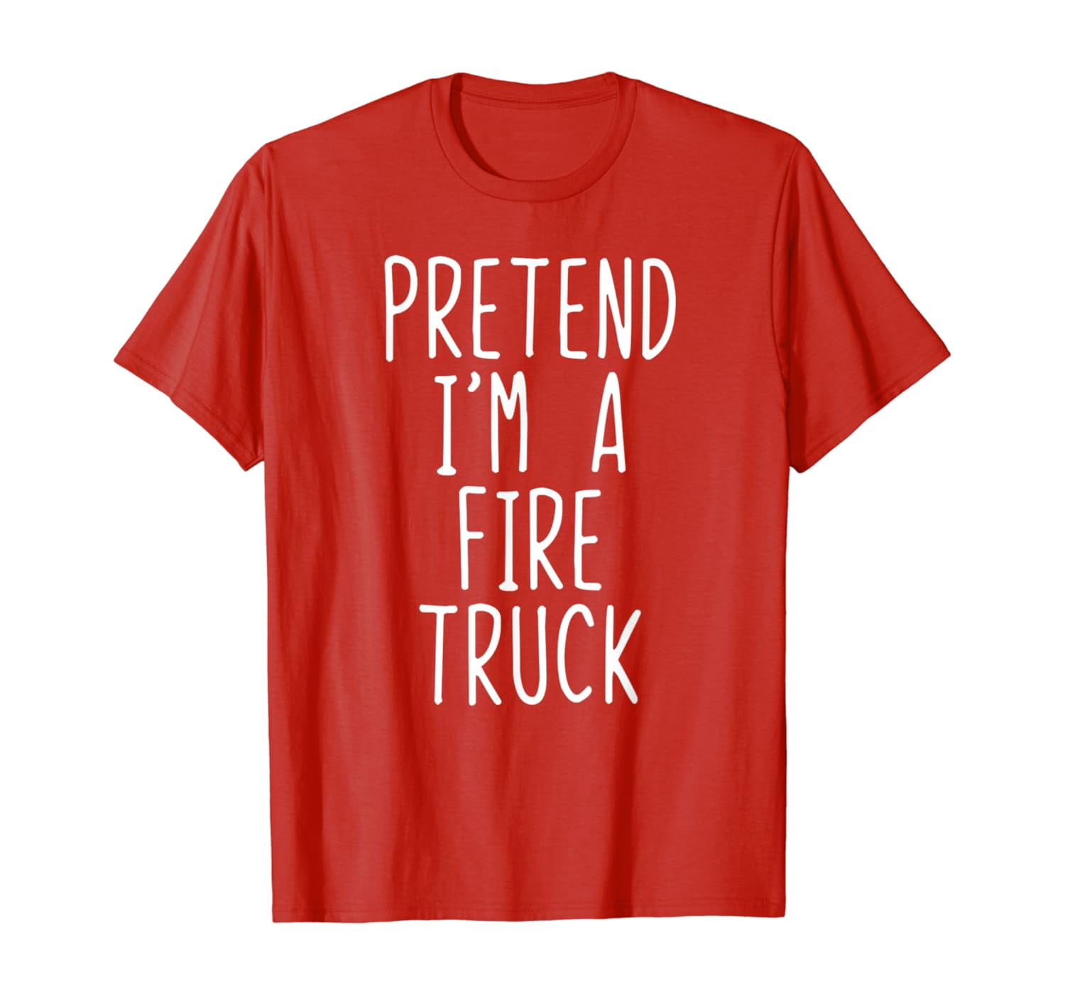 Fire Truck Easy Costume Graphic T-Shirt - Walmart.com