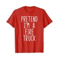 Fire Truck Easy Costume Graphic T-Shirt - Walmart.com