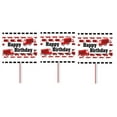 thumbnail image 1 of Fire Truck Fire Engine Cupcake Picks -12pack, 1 of 1