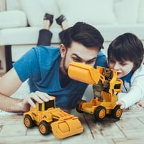 Fire Truck Motorized with Lights, Siren Sound, Working Water Pump and Rotating Rescue Ladder- Electric, Motorized, Big Fun Size 15", Realistic Design- for Toddlers, Kids Aged 3  Years Old