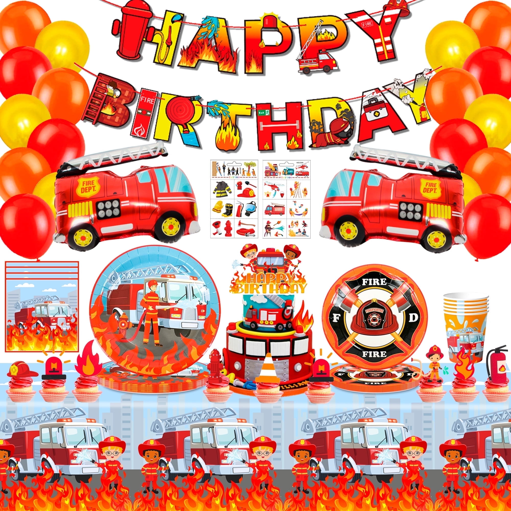 Firefighter Party, image size:2000x2000