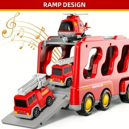 Fire Truck Toys for 3 Year Old Boys Fire Truck Four Wheel Drive Inertial Sport Utility Vehicle Children s Dinosaur Toy Car Walmart