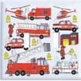 thumbnail image 1 of Fire Trucks Light Switch Plate and Outlet Covers Fire Engines Firetruck Wall Décor, 1 of 1