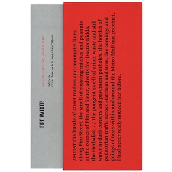 Pre-Owned Fire Walker: William Kentridge, Gherhard Marx (Paperback 9780986985027) by Gerhard Marx, Oliver Barstow
