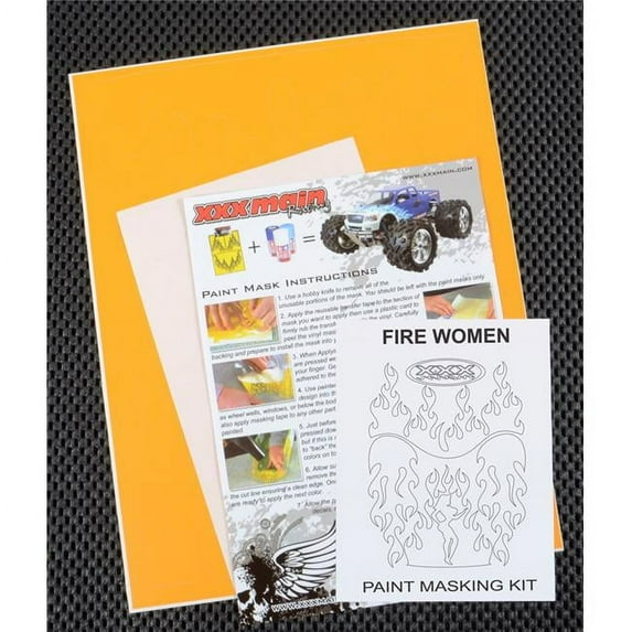 Fire Women Paint Mask