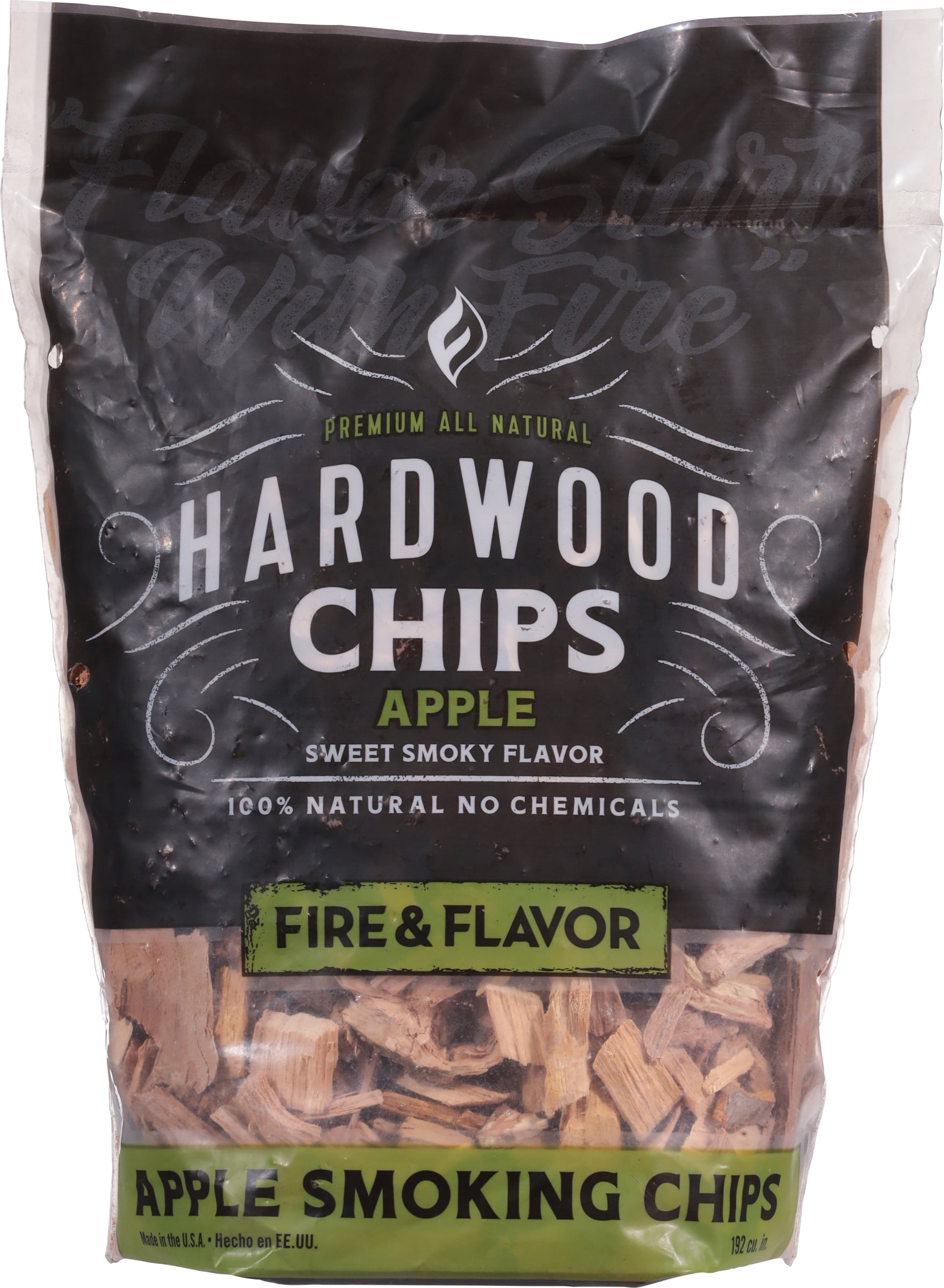 Fire and Flavor Wood Chips - Apple - 2 lb.