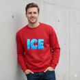thumbnail image 1 of Fire and Ice Couple Funny Matching Halloween Costume Sweatshirt, up to size 5XL, 1 of 2