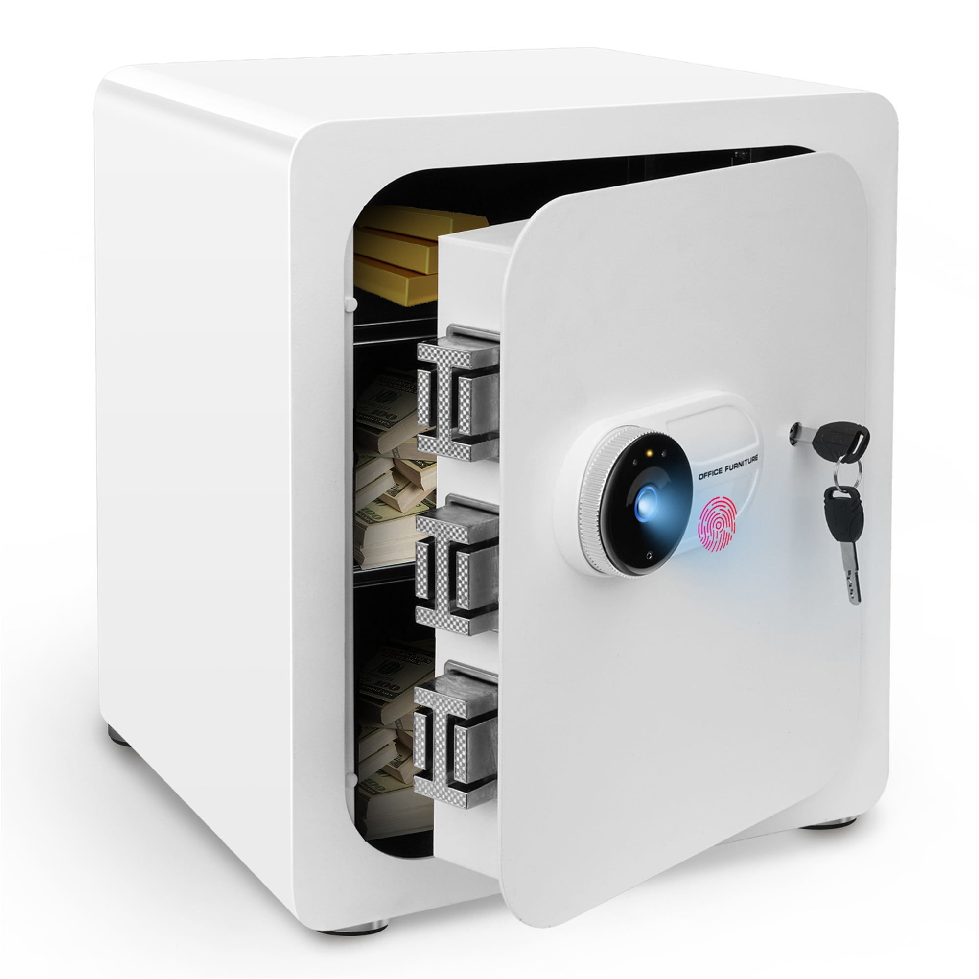 Fire and waterproof safes for home With Safe Box for Valuables Home Security Box with