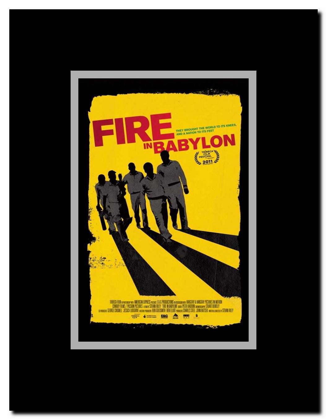 Fire in Babylon Framed Movie Poster