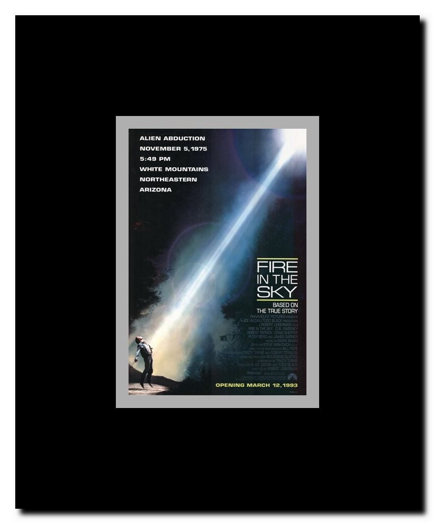 Fire in the Sky Framed Movie Poster