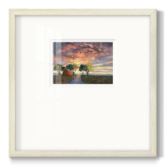 Fire in the SkyPremium Framed Print
