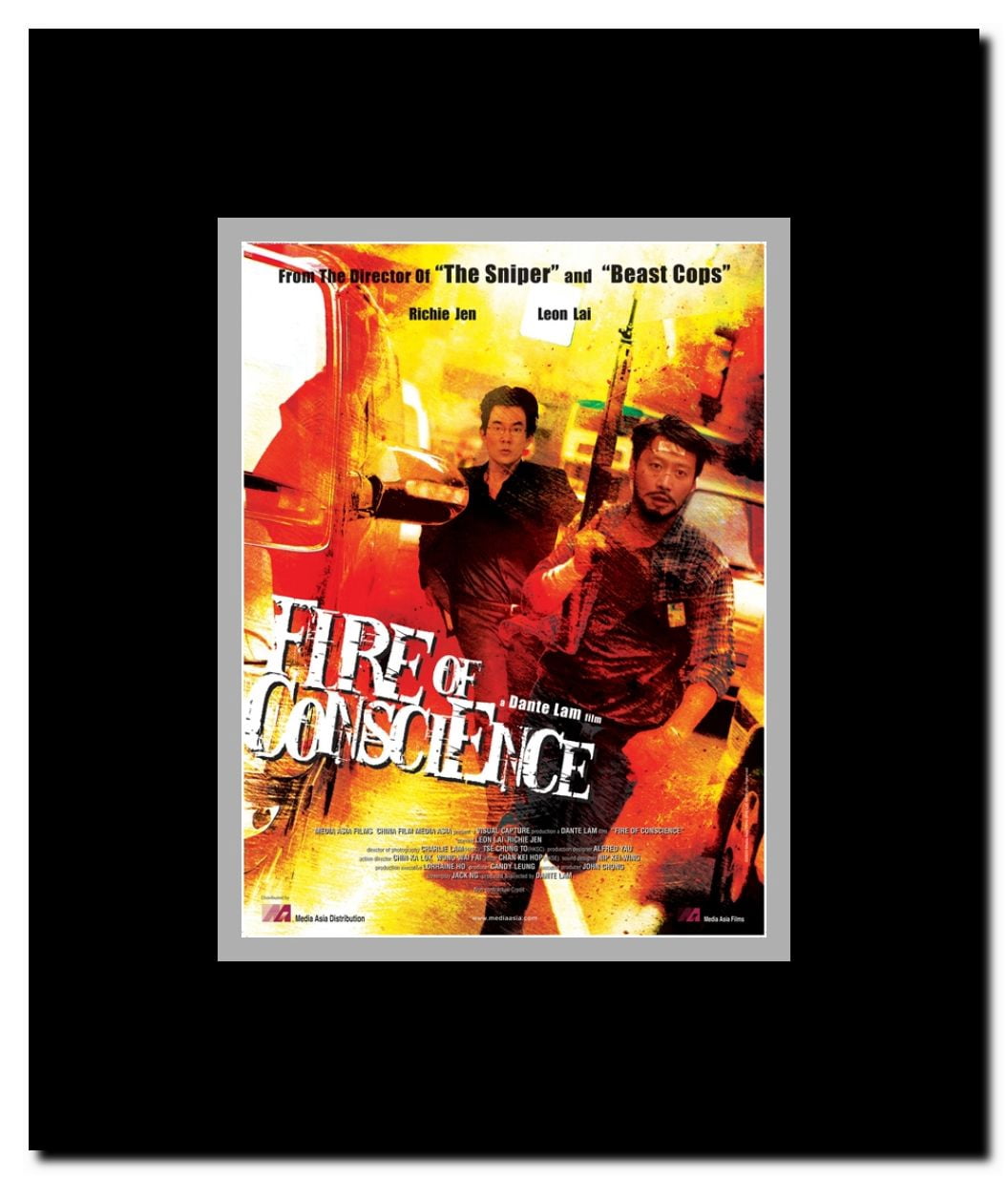 Fire of Conscience Framed Movie Poster