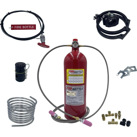 FireBottle AMRC1002 Automatic Fire System, 10 lbs