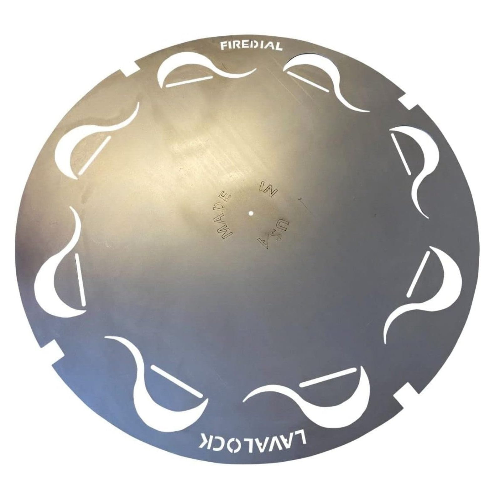 FireDial Baffle Plate Heat Management System for Charcoal BBQ and