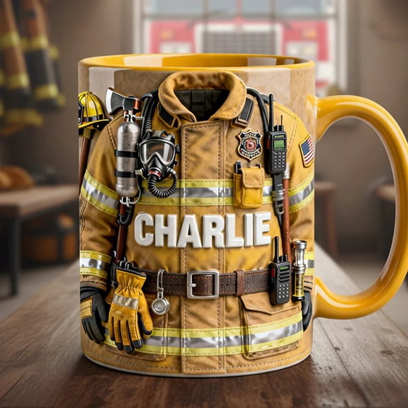 FireFighter Coffee Mug - Personalized Gifts For FireFighter
