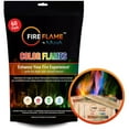 thumbnail image 2 of Fityle Colourful Flames Sachet Camping Mystical Changing Log Burner | PH 2 of 13