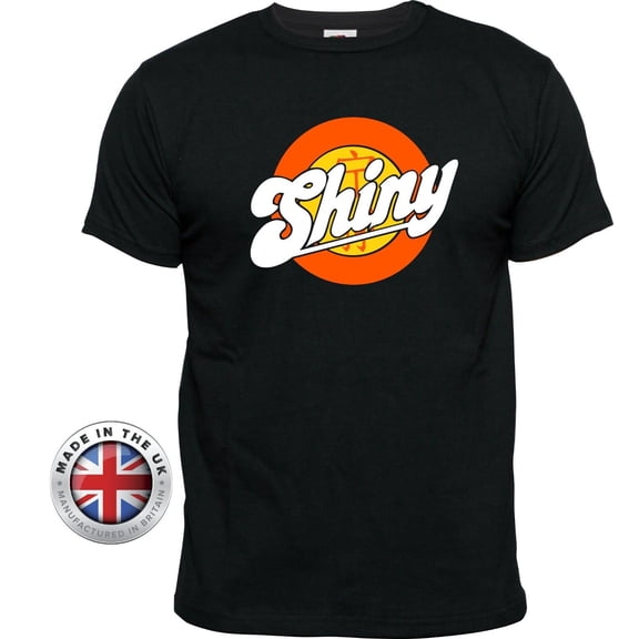 FireFly tshirt Serenity 'SHINY' Logo T Shirt Unisex or Women's Fit black T shirt