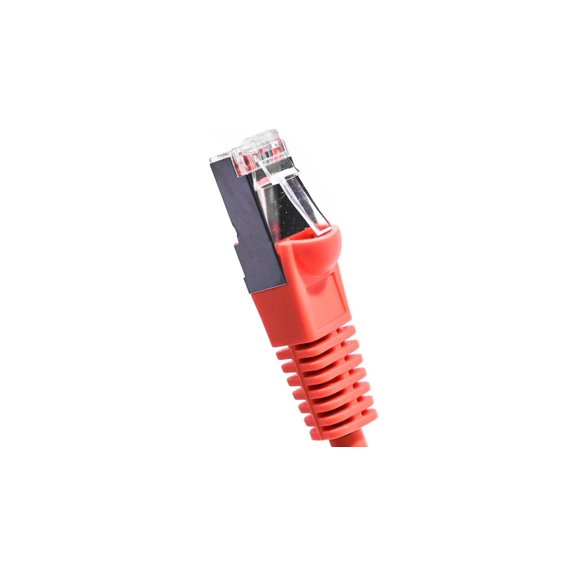 FireFold Cat6 Ethernet Shielded Patch Cable 5ft Orange Internet Cable 600MHZ - Snagless Boot Long Ethernet SSTP Cable High Speed Ethernet Cable - Constructed of 4 UTP 24AWG Stranded Pure Copper Wire