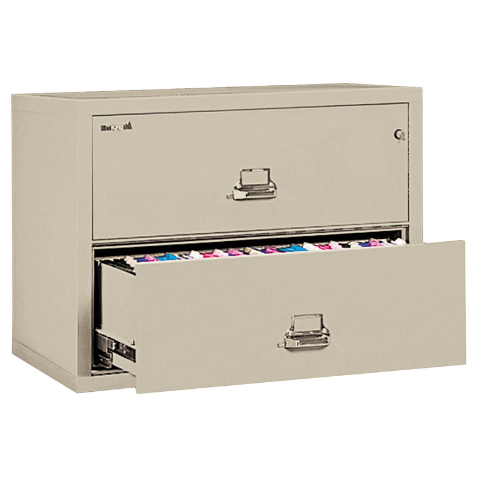 Fireking lateral outlet file cabinet