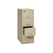 4 Drawer Letter Size Filling Cabinet, 31" depth, Parchment