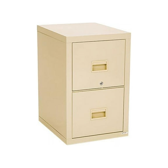FireKing 2P1825CPA Patriot Insulated 2-Drawer Fire File, 17-3/4w x 25d x 27-3/4h, Parchment