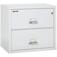 thumbnail image 1 of FireKing Arctic White Fire Resistant File Cabinet - 2 Drawer Lateral 31" wide, 1 of 3