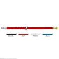 thumbnail image 1 of FireStik FS4-USA 4' CB Radio Antenna Red White Blue Striped, 1 of 2