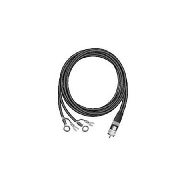 FIRESTIK - K9 DUAL LEAD 18' RG59A/U COAX CABLE WITH LUG FITTINGS & PL259 CONNECTORS