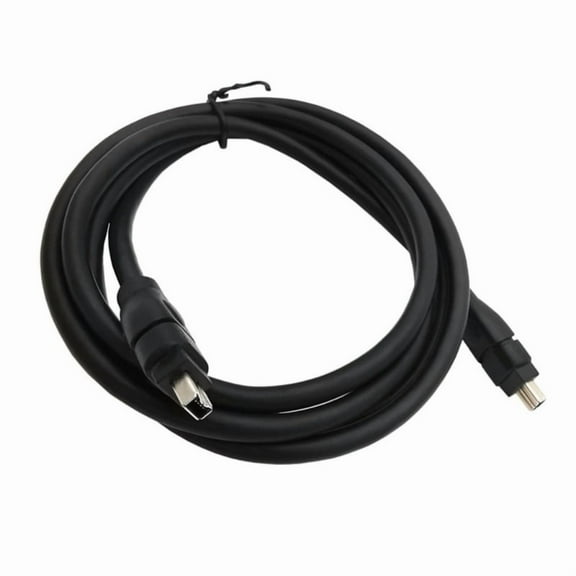 FireWire Cable FireWire 400 IEEE1394 Cable 4Pin to 4Pin Male to Male for Laptop to Camcorder High Speed Data Transfer