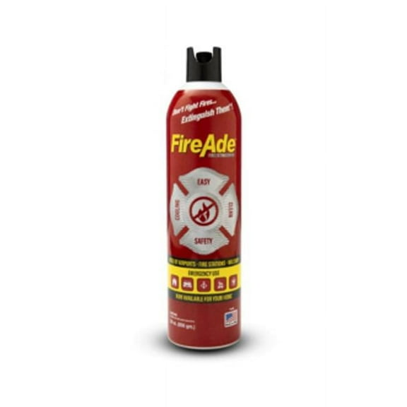 Fireade 30 oz Ade 2000 Fire Extinguisher with Water-Based Can, Red
