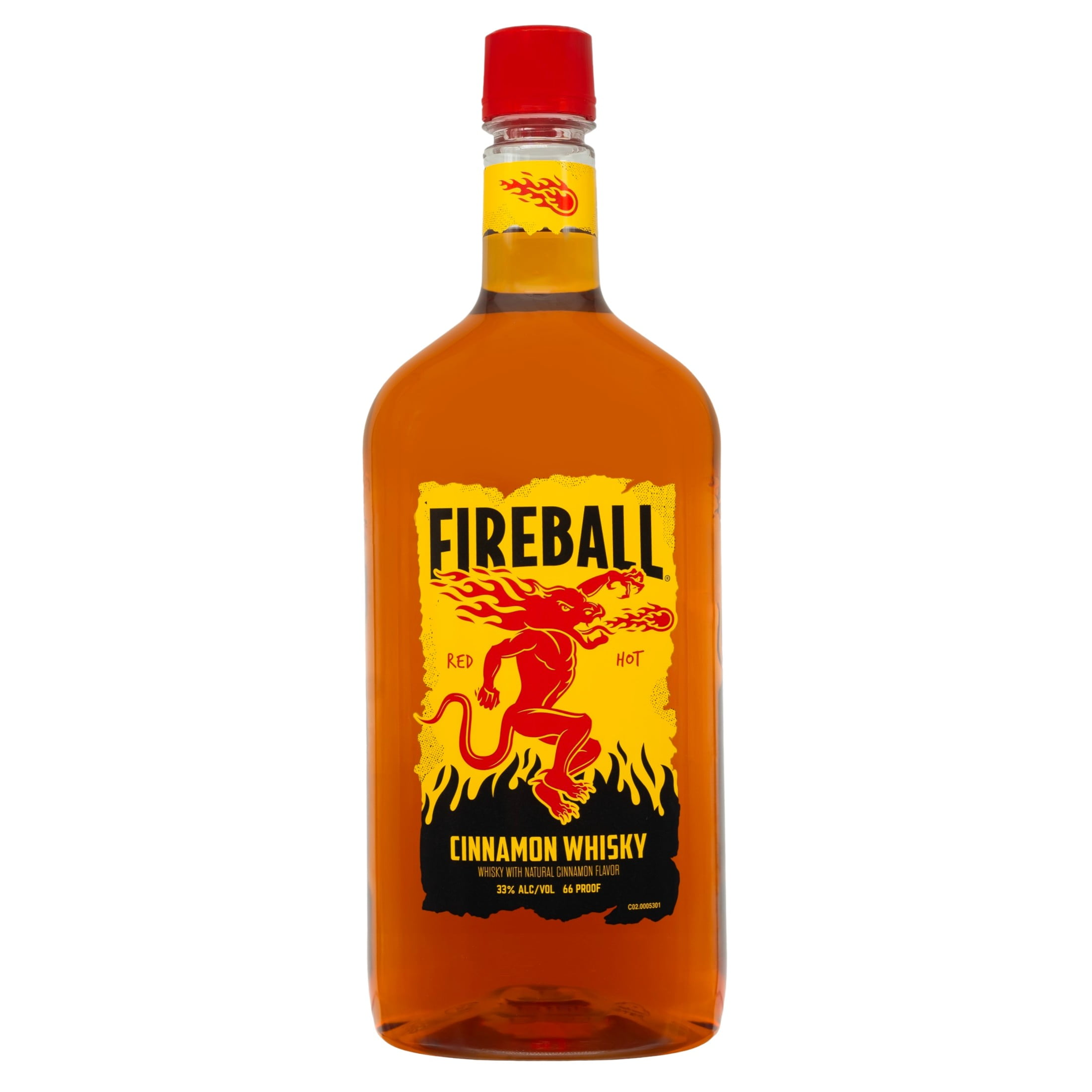 Fireball Whiskey Double Bottle Chiller Rapid Freezer Grab & Pour