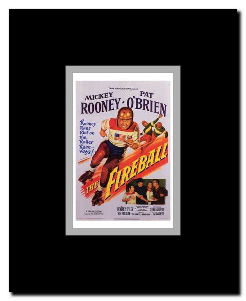 Fireball Framed Movie Poster