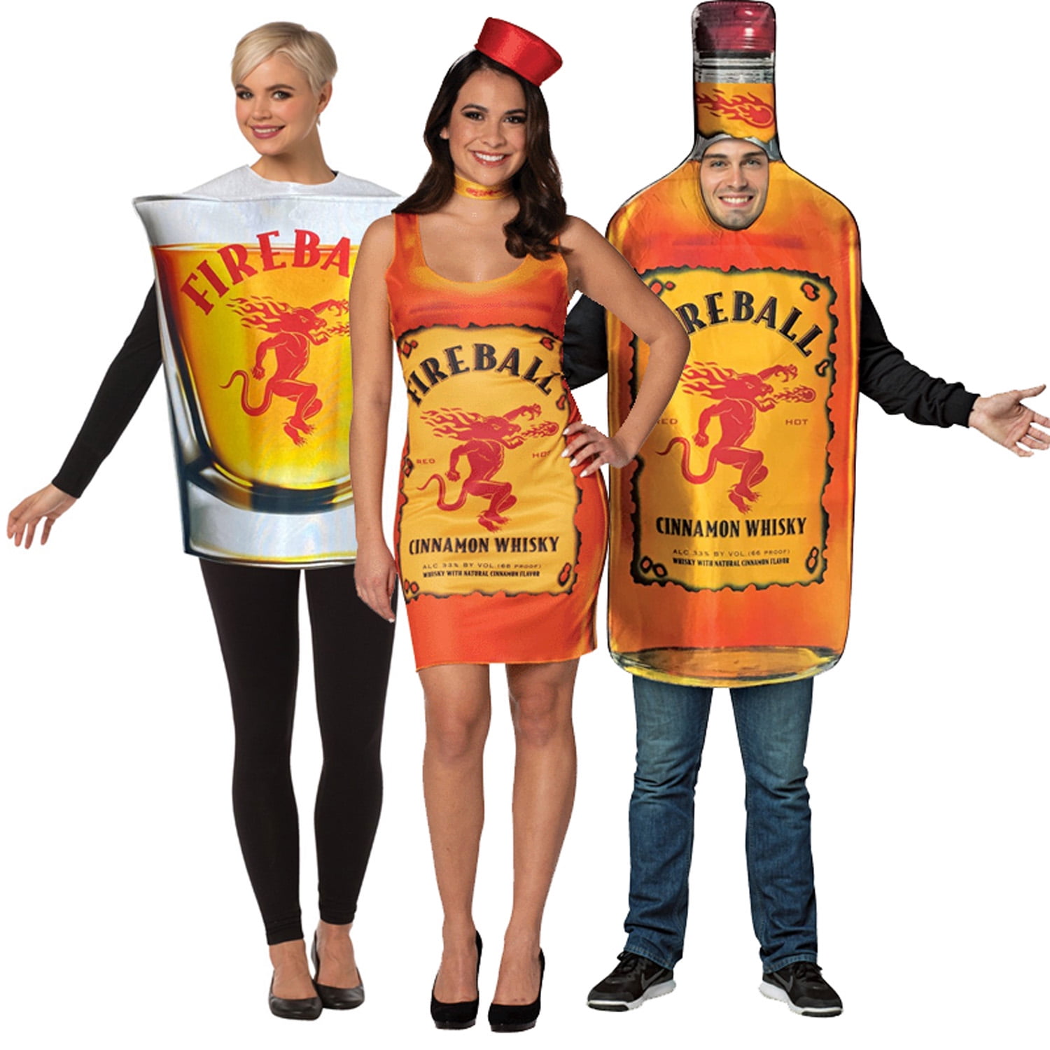 Fireball Group Costume Trio Set - Walmart.com
