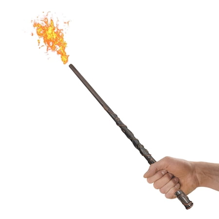 Fireball Shooting Magic Wand Halloween Incendio Wands Cosplay Costume Accessories for Birthday Party Gift