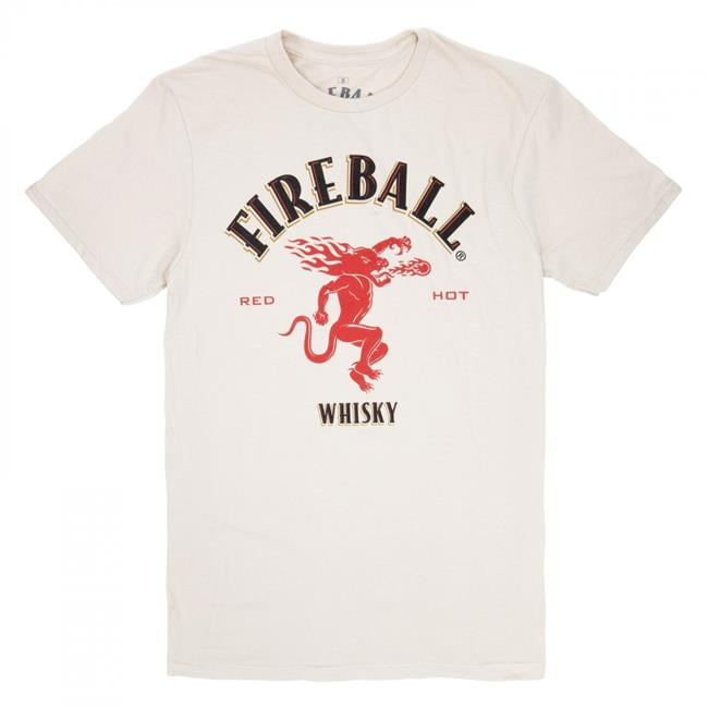 Fireball Whiskey 894137-small Fireball Whisky Logo Colorway T-Shirt ...