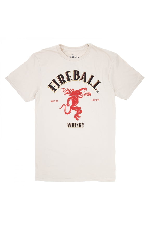 Whisky Logo Beige Colorway T-Shirt-Medium